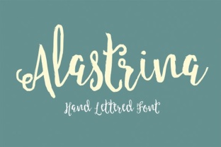 Alastrina Font: Elevating Editorial Design with Handwritten Charm