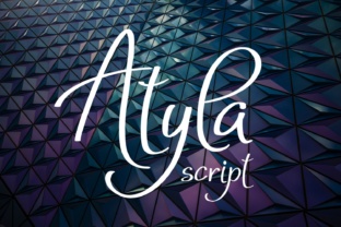 Atyla Font Review: Modern Script for Web Design