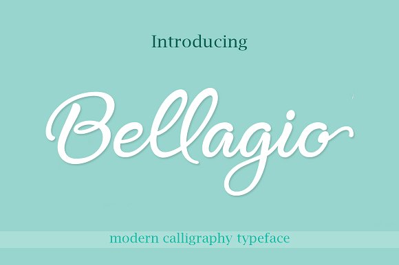 Bellagio Font Review: A Modern Script for Brand Identity