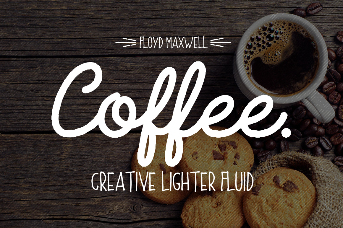 Coffee Font Extras: A Warm Typeface for Digital Marketing