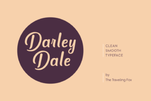 Darley Dale: A Smooth Script Font for Web Design
