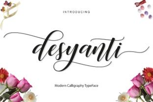 Desyanti Script Font: Elevating Editorial Layouts