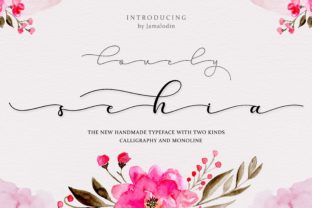 Elevate Brand Identity with Sehia Script Font