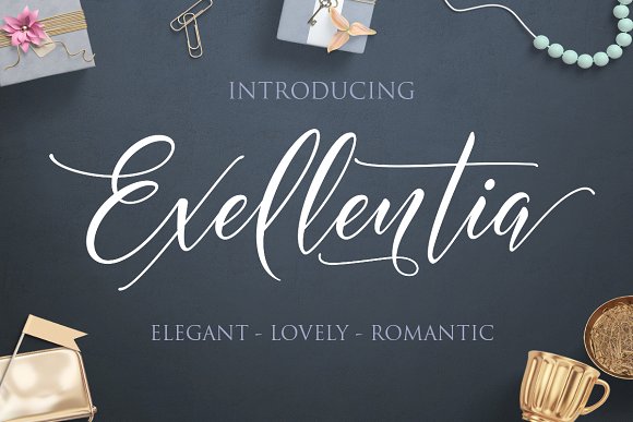 Exellentia Font Review: A Handwritten Typeface for Campaigns