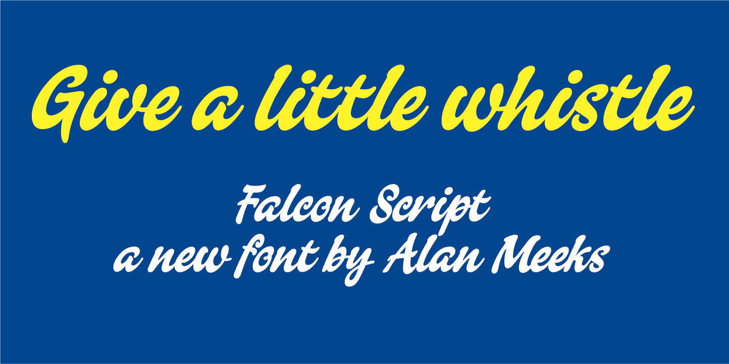 Falcon Script Font: A Relaxed Choice for Editorial Design