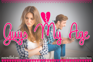 Guys My Age Font: Adding Heart to Web Design