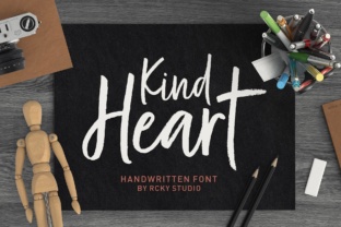 Kind Heart Font Duo for Editorial Design