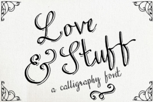 Love Stuff Pack: A Handwritten Font for Editorial Design