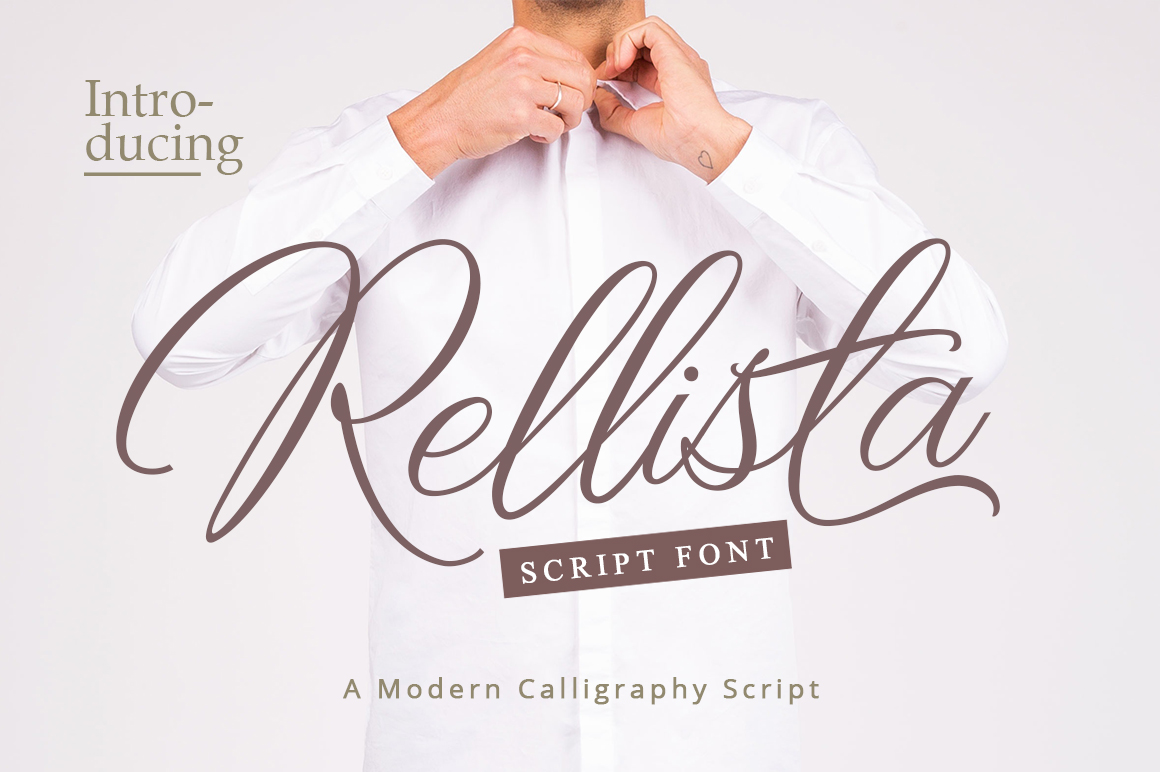 Rellista Script Font for Modern Marketing