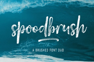 Spoodbrush Font Duo: A Designer’s Typeface Review