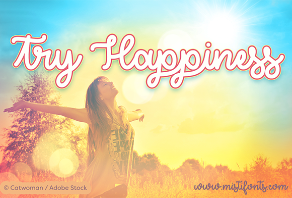 Try Happiness Font Review for Web Design