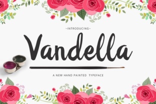 Vandella Font: Hand-Inked Charm for Small Business Branding